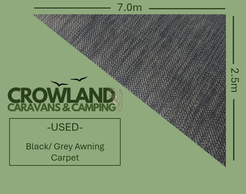 Bolon awning carpet x 7m - awning, 2.5m